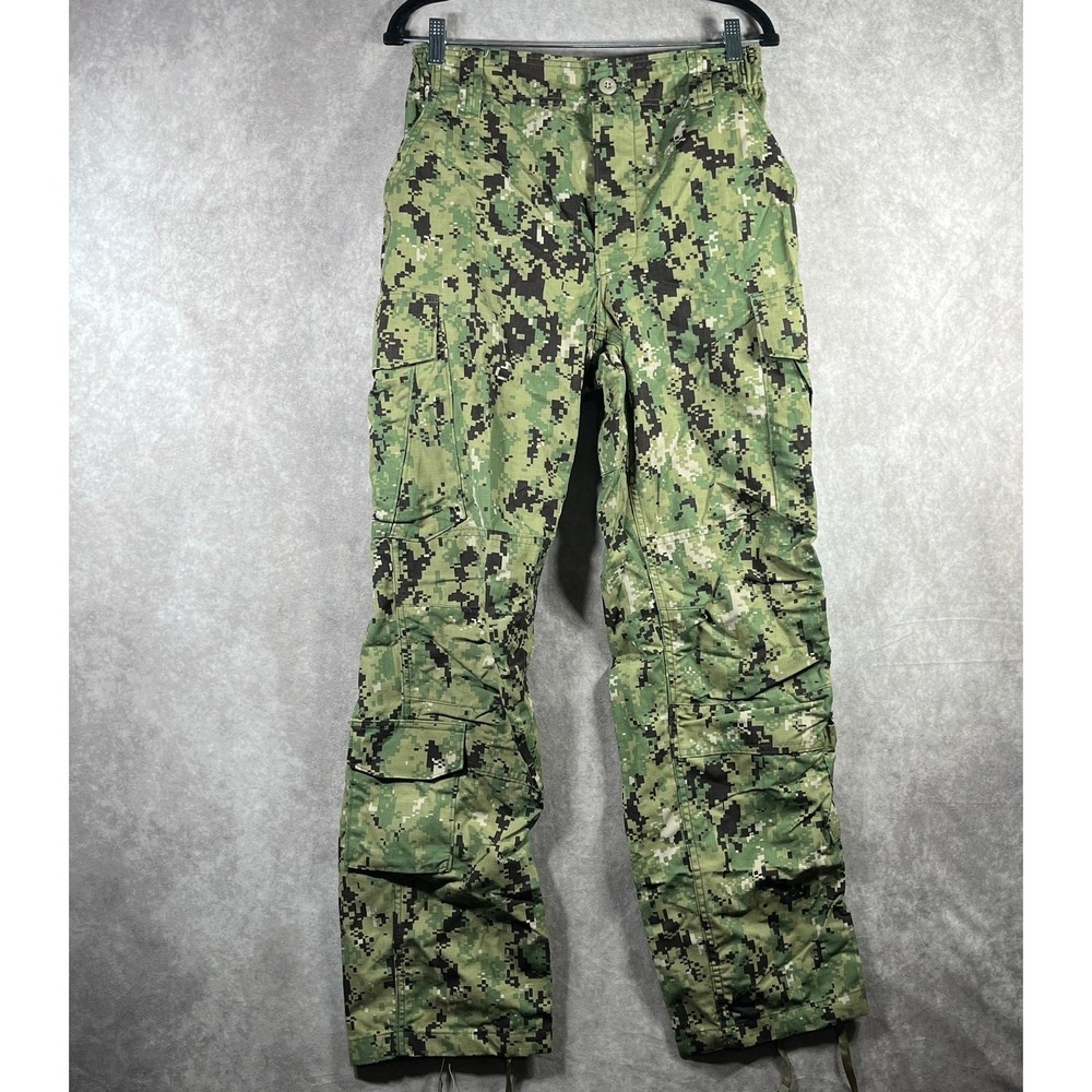 US Navy NWU Working Uniform Type III Pant Men S Green Digital Camo Cargo Ripstop